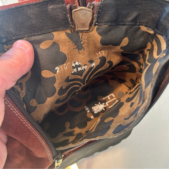 FLY London Mong Suede Zip up Ankle Boots - Picture 8 of 14